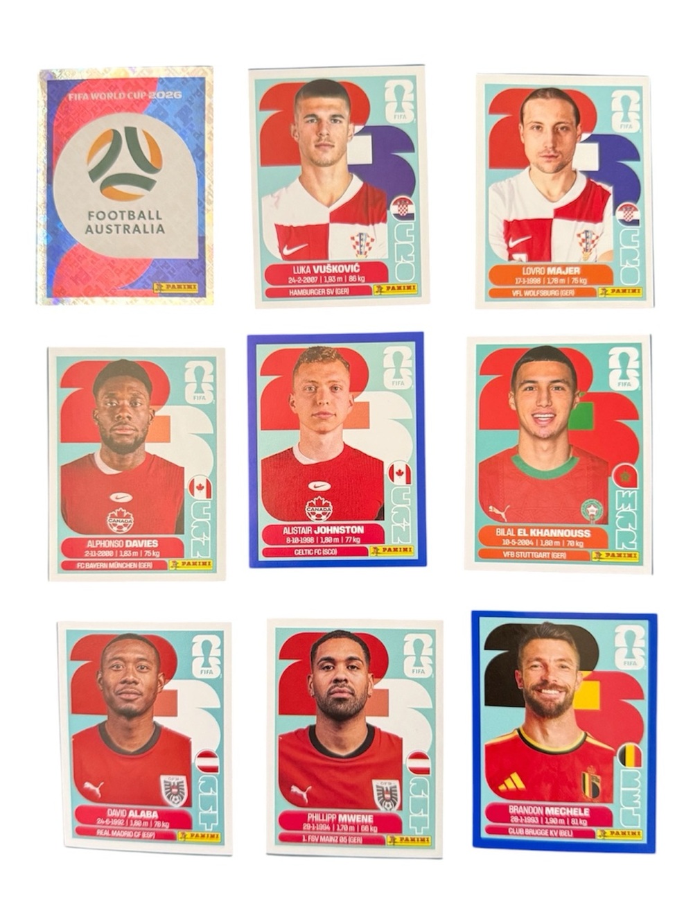 Panini FIFA World Cup 2026 Soccer Sticker Set